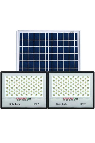 eyemazing Set de 2 reflectoare LED, panou solar, senzor de mișcare, eMazing, ...