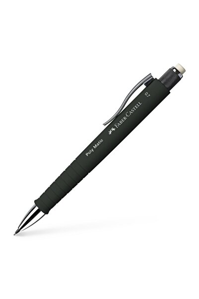 Faber Castell Creion mecanic 0,7 mm Poly Matic Negru Faber-Castell