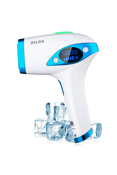 T4IPL Laser Hair Removal Machine Ice Cool Permanent Epilator Hair Remover Device Laser Painless blue