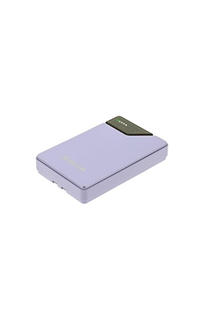 TELLUR Baterie externă de 10000mAh, Cabluri USB-C + Lightning integrate, QC3....