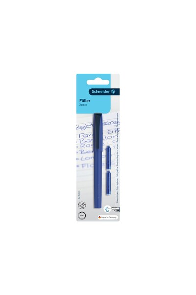 SCHNEIDER Pen Xpect/Vivaz + 2 cartușe/blister albastru