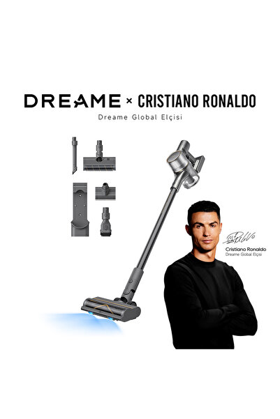 Dreame Aspirator cu cap dublu R20, aspirator vertical inteligent de mână pent...