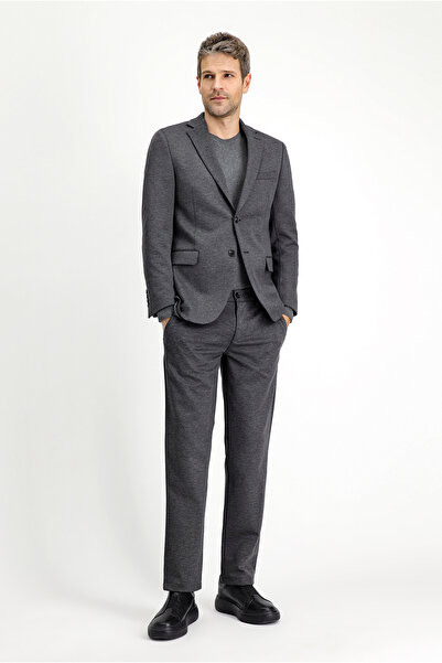 Kiğılı 7 Drop Slim Fit Dar Kesim Likralı Örme Klasik Kumaş Pantolon