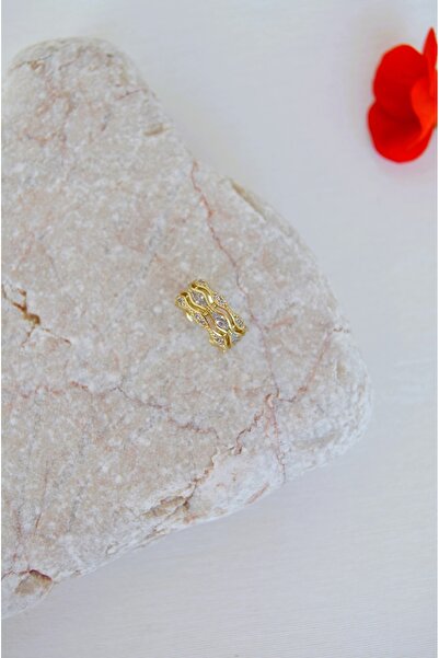Sacce Scarves&Accessories Işıltılı Earcuff Sıkıştırmalı Kıkırdak Küpesi Deliksiz