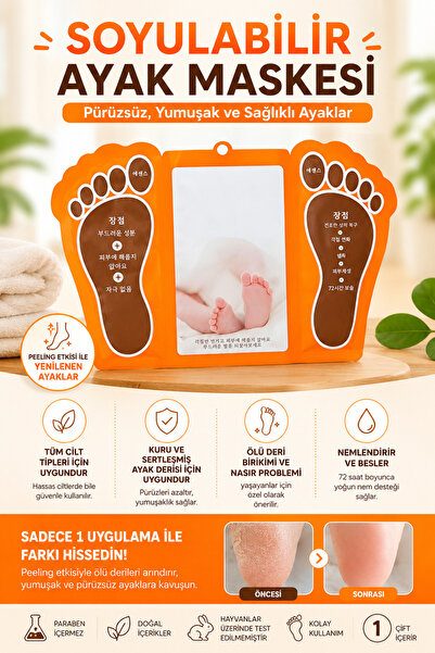 SETBEAUTY Ayak Peeling Maskesi