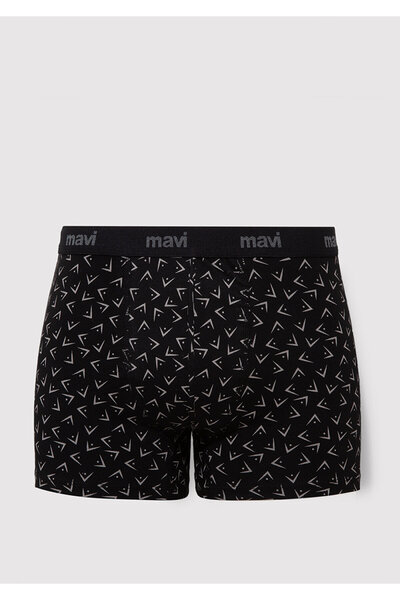 Mavi Boxer negru imprimat 0911049 -900