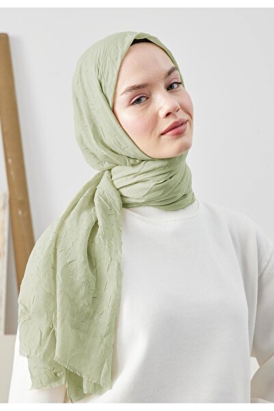 Freshscarfs Çağla Yeşili Bambu Şal