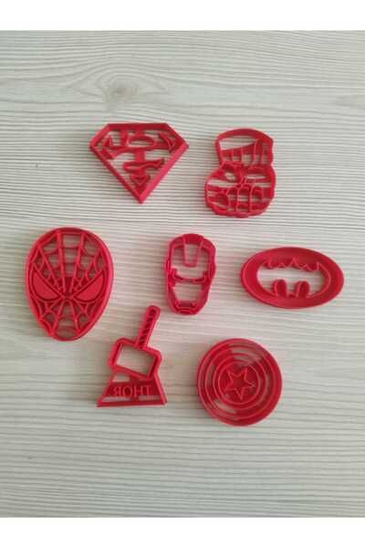 RPMD Store Superhero Molds Play Dough Dough Mold Mold Cake Mold Cookie Mold