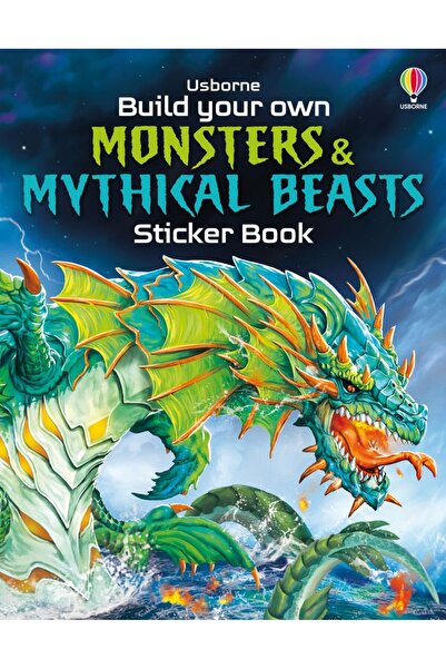 Usborne Sticker book, Build your Own - Monsters and Mythical Beasts + 5 years