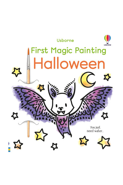 Usborne Children's book - First Magic Painting Halloween