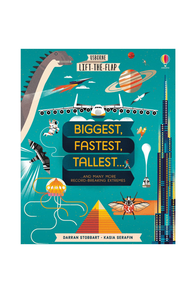Usborne Children's book - Lift-the-flap Biggest, Fastest, Highest, Strongest