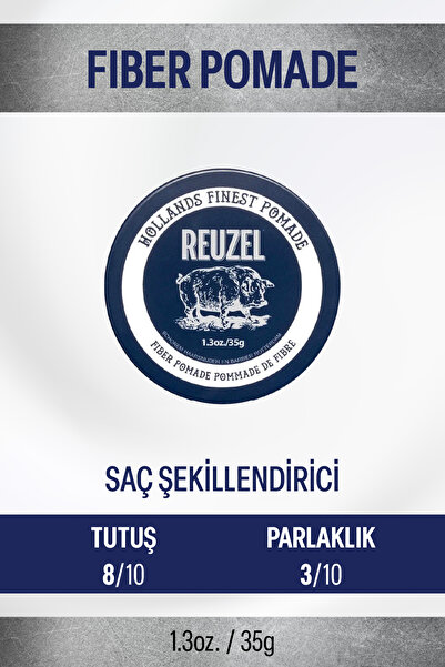 Reuzel Gün Boyu Dayanıklı ve Esnek Tutuşlu Suda Çözünür Şekillendirici Fiber ...