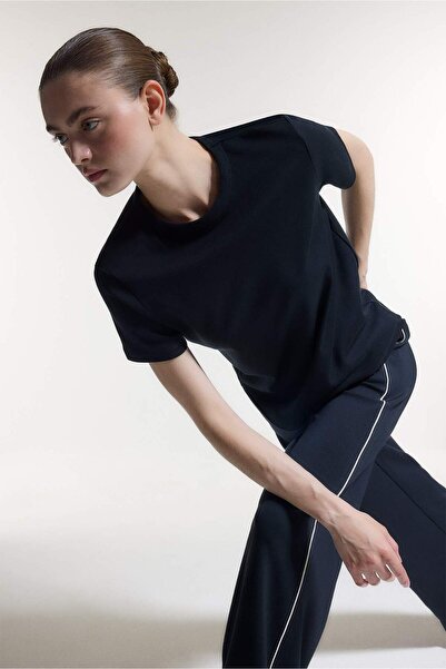 DeFacto Standard Fit Crew Neck Sportsman Βαμβακερό κοντομάνικο μπλουζάκι H851...