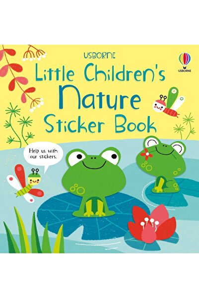Usborne Children's book, Usborne, Little Children's Nature Sticker Book, 3+ y...