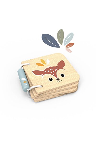 Speedy Monkey Carticica din lemn pentru bebelusi,