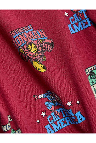 Marks & Spencer Marvel Baskılı Pamuk Pijama Takımı (3-12 Yaş)