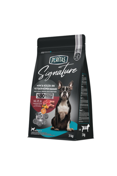 Sİgnature Hrană uscată câini adulți talie mică cu miel și orez 3 kg, super pr...