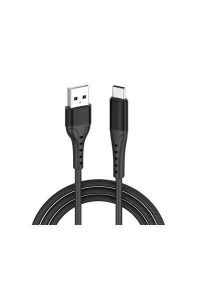 lemontti Cablu USB-A la Type-C din aluminiu, anti-îndoire, încărcare rapidă, ...