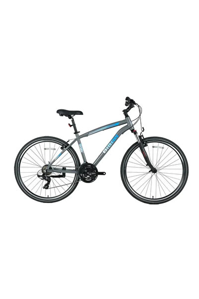 Bisan GUIDA AMT. ERKEK ŞEHİR BİSİKLETİ 52CM V 28 JANT 21 VİTES GRİ MAVİ