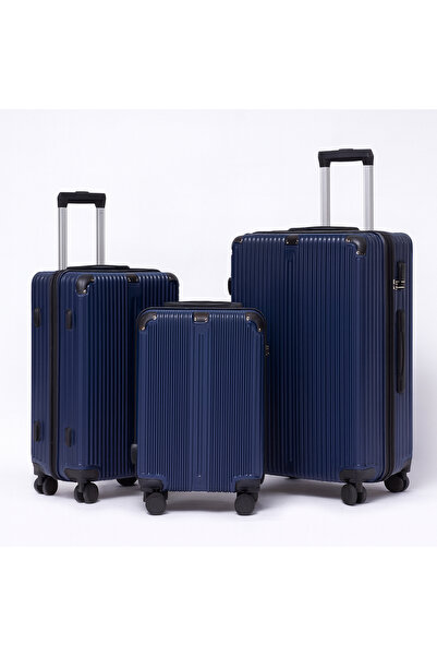 Flieger Luggage مجموعة حقائب سفر صلبة من البلاستيك ABS مكونة من 3 قطع، حقائب ...