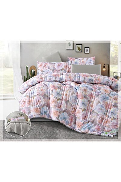 NAJMA Summer Double-Sided Bedspread with a Forest Design, Microfiber, 6 Piece...