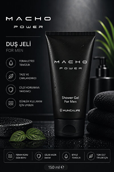Huncalife Macho Power Duş Jeli 150 ml
