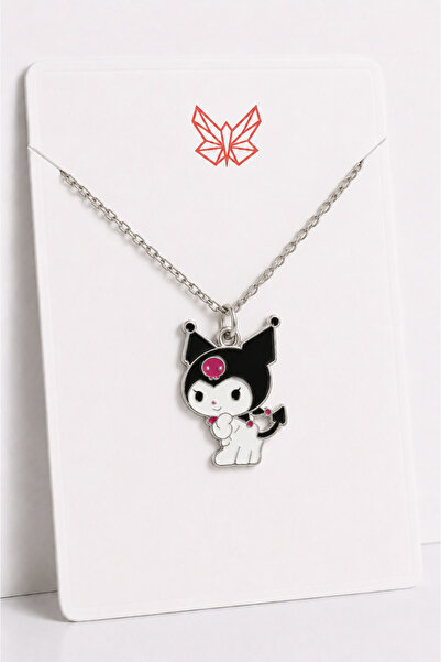 MakeWell Kuromi Hello Kity My Melody Tasarımlı Zincirli Çocuk Kolyeleri