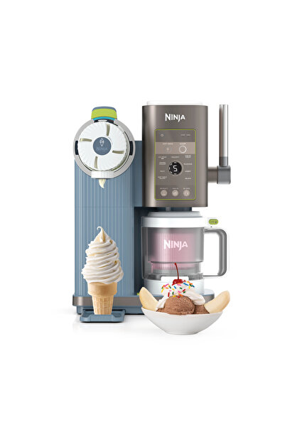 NINJA Swirl by CREAMi 13-in-1 Soft Serve & Dondurma Makinesi - Icy Blackberry...