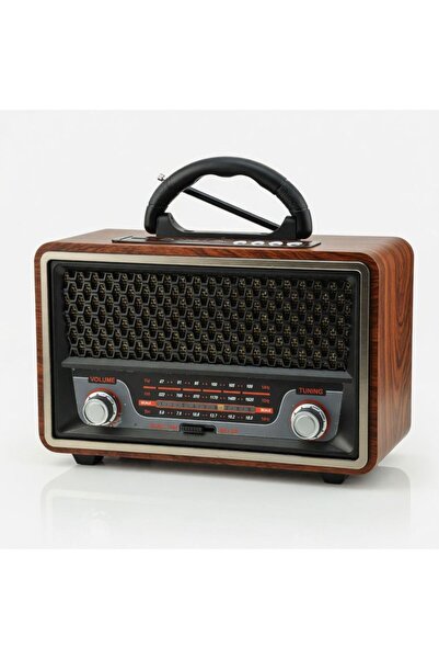 Sezy Nostaljik Radyo Meier M-157bt Retro Radyo Şarjlı - Kumandalı Usb/sd/mp3/...