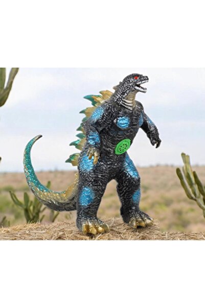 e-life shop Gerçekçi Görünümlü Özel Dokulu Godzilla vs. Kong Giant Godzilla E...