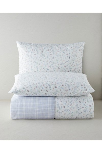 English Home Комплект підковдри Sweety Meadow Easy-Iron Double 200x220 см буз...