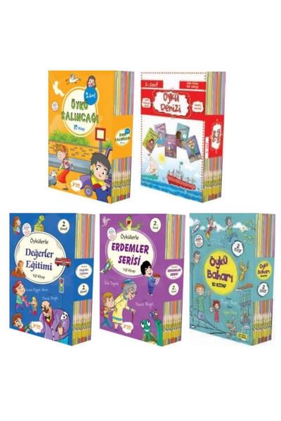 Yuva Yayınları Yuva 2. Sınıf Hikaye Seti 5 Kutu 50 Kitap