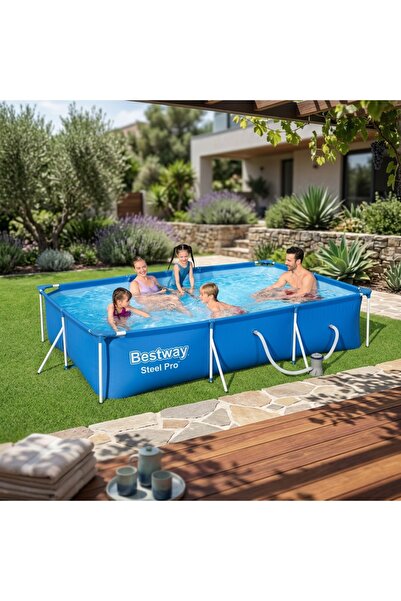 familystore بست واي-مسبح شراع فريم مستطيل مع فلتر 300CMX201CMX66CM 3300L -26-...