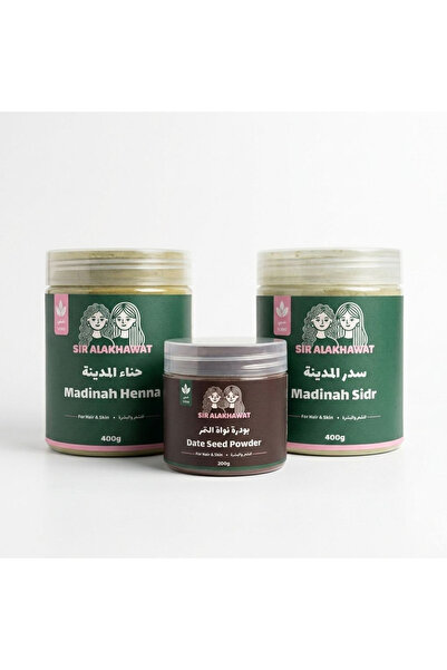 sir alakhawat Pack for Volume and Integrated Hair Care |   Seder City 400g + ...