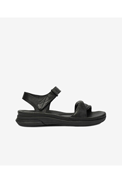 Greyder Kadın Siyah Hakiki Deri Sandalet 5Y2FS33580