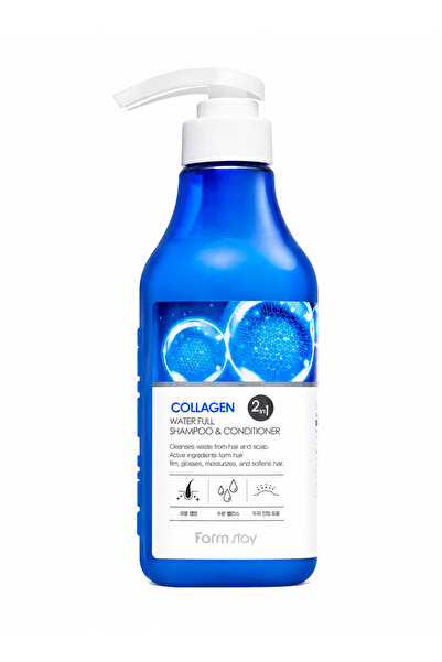 Farmstay فارم ستاي شامبو وبلسم الشعر 530 مل بالكولاجين