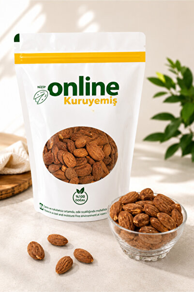Nizip Online Kuruyemiş Yerli Badem İçi Kavrulmuş Tuzlu - 500 gr