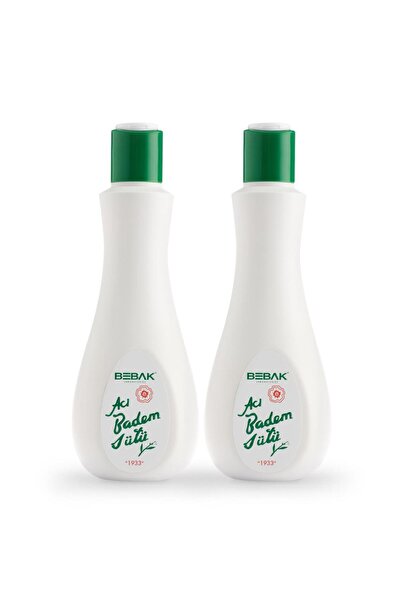 Bebak Acı Badem Sütü Şişe 120 ml 2 Adet