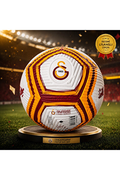 Sovdex Galatasaray YENİ SEZON LİSANSLI GALATASARAY FUTBOL TOPU INFLATE 6-8 NO...