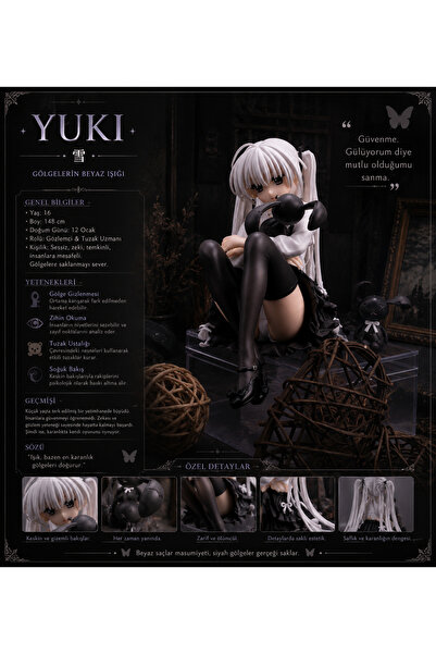 Zigver Japonya Anime 11cm Yosuga Hiçbir Sora Şekilli Kalıp Bebek Modeli Çocuk...