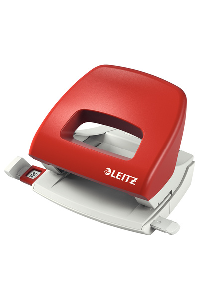 Leitz Perforator cu 16 găuri, model 5038, roșu