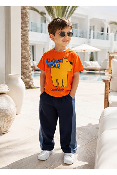 Kids Laciel Prs Erkek Çocuk Bear Baskılı Takım (2-6 yaş)
