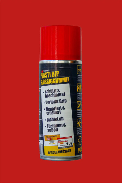 Plasti Dip Sökülebilir Sıvı Kauçuk Kaplama Spreyi Mat Kırmızı 400 ml