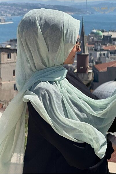 ALDAIYR شال من الشيفون اللامع