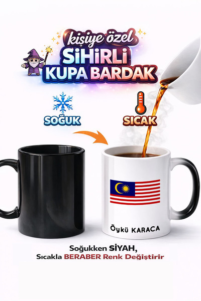 Kirbi Reklam Country My Malaysia Malaysia Flag Flag Double Sided Printed Porc...