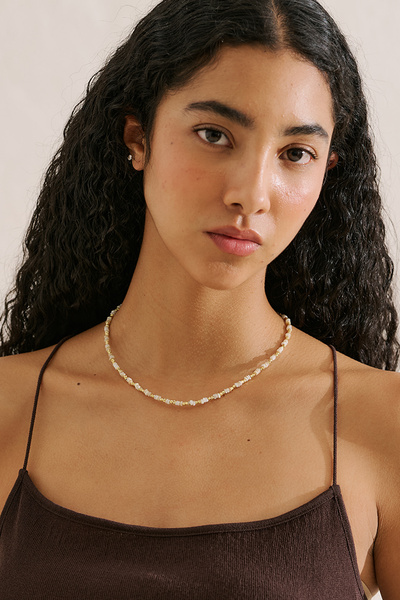 Manuka PEARL BONCUK KOLYE EKRU