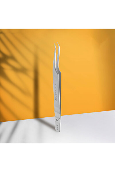 STALEKS Expert 40 Type 12 Professional Eyelash Tweezers (Foot, 65')
