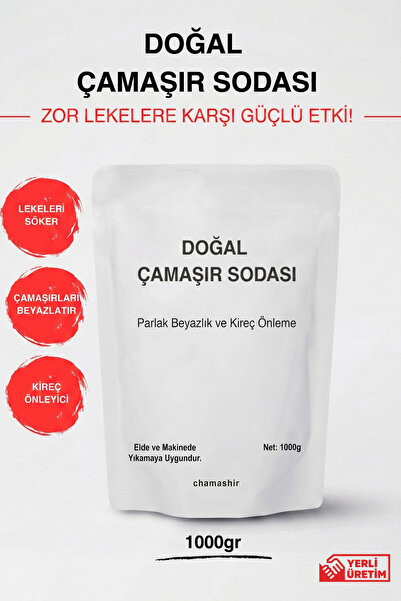 chamashir Doğal Çamaşır Sodası - 1 KG