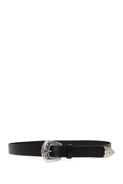 Derimod Curea unisex din piele neagră 000A2D13081FT