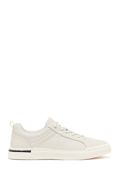 Derimod Erkek Beyaz Bağcıklı Deri Sneaker 26SFD6983FT